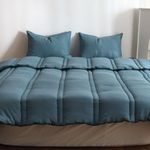 Guy Laroche Simple Semi Microfiber Comforter All Seasons DuPont Sorona Polafil Antibacterial Corn Fiber Quilted Bedding _ Made in Korea